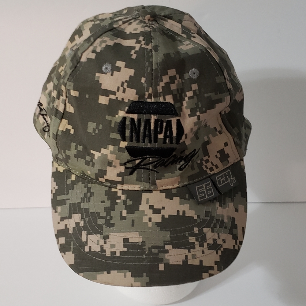 NAPA Racing Baseball Hat 56/28 Signed